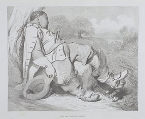 The Seven League Boots, c.1868 by Gustave Dore